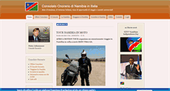 Desktop Screenshot of lanamibia.it